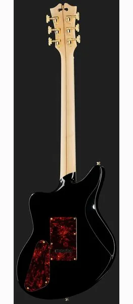 DAngelico Deluxe Bedford Solid Black, yksityiskohta 3