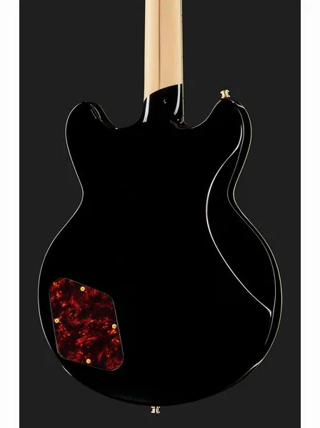 DAngelico Deluxe Brighton Solid Black, yksityiskohta 5