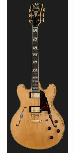 DAngelico Deluxe DC Satin Honey, yksityiskohta 2