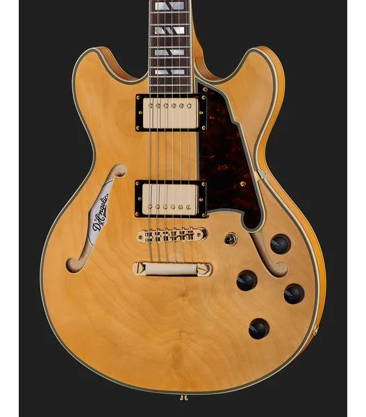 DAngelico Deluxe Mini DC Satin Honey, yksityiskohta 4