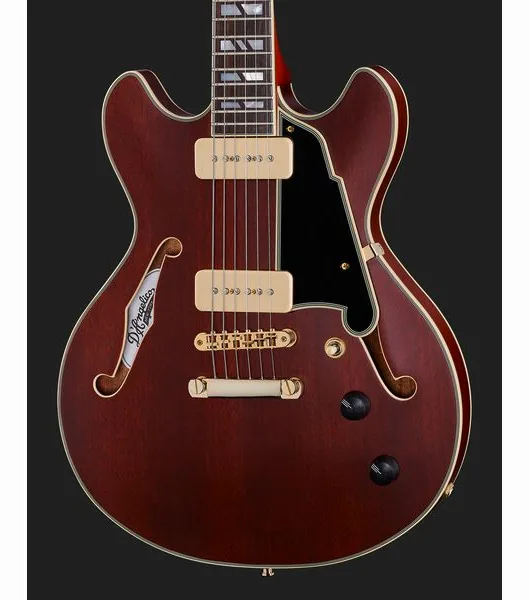 DAngelico Deluxe Mini DC Satin Trans Win, yksityiskohta 4