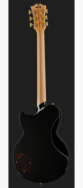 DAngelico DLX Atlantic Bariton Solid BLK, yksityiskohta 3