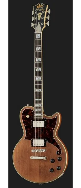 DAngelico DLX Atlantic Baritone Walnut, yksityiskohta 2