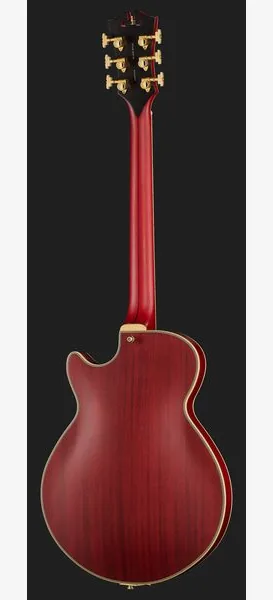 DAngelico DLX SS Barit. Satin Trans Wine, yksityiskohta 3