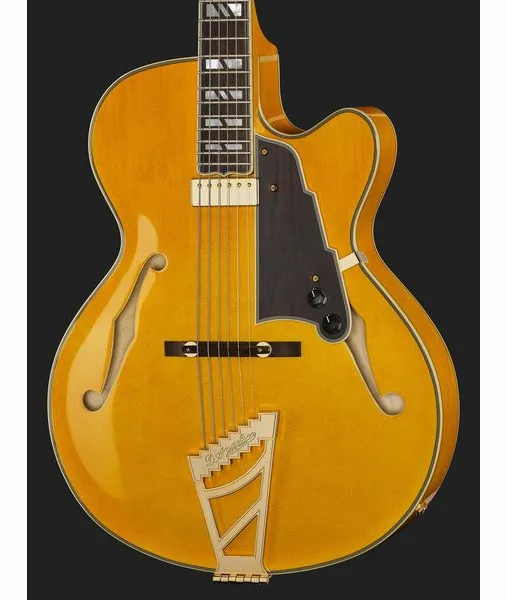 DAngelico Excel 16 Amber, yksityiskohta 4