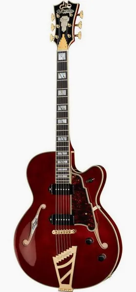 DAngelico Excel 59 Viola edestä