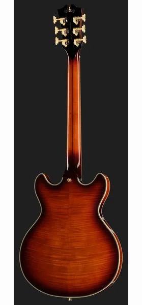DAngelico Excel Mini DC Amaretto Burst, yksityiskohta 3