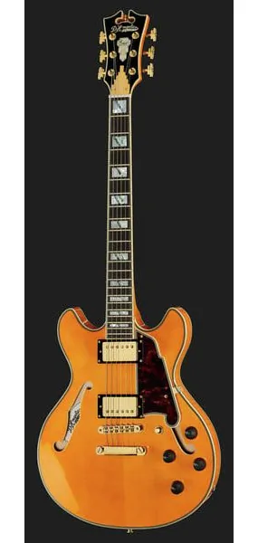 DAngelico Excel Mini DC Vintage Natural, yksityiskohta 2