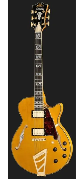 DAngelico Excel SS Amber, yksityiskohta 2