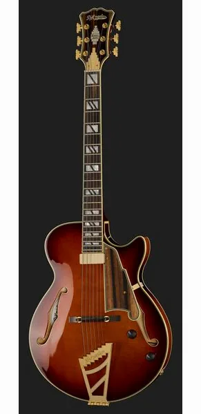 DAngelico Excel SS Soho Amaretto Burst, yksityiskohta 2