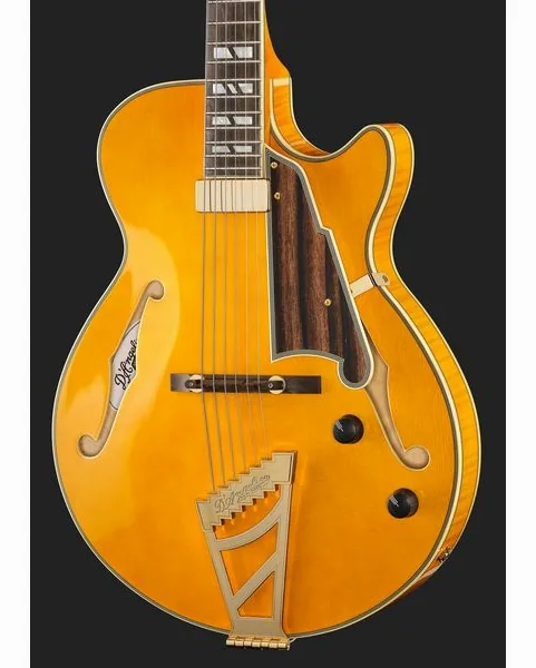 DAngelico Excel SS Soho Amber, yksityiskohta 4