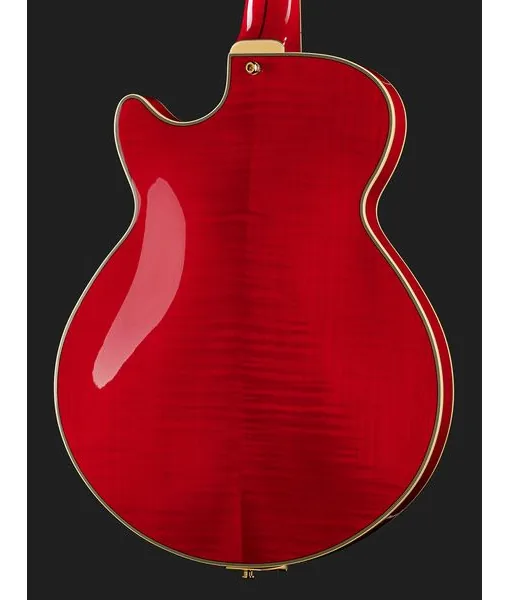 DAngelico Excel SS Soho Dark Cherry Burs, yksityiskohta 5