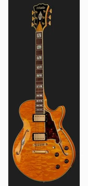 DAngelico Excel SS XT Vintage Nat Quilt, yksityiskohta 2