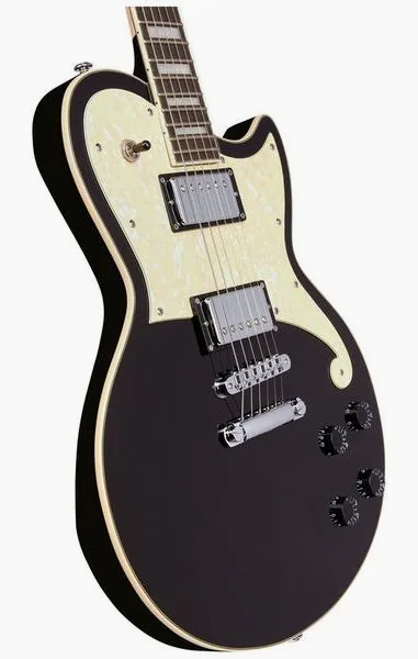DAngelico Premier Atlantic Black Flake, yksityiskohta 5