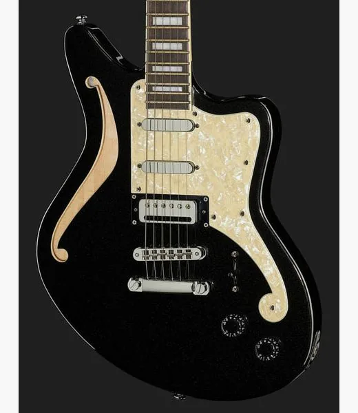 DAngelico Premier Bedford Black Flake, yksityiskohta 4