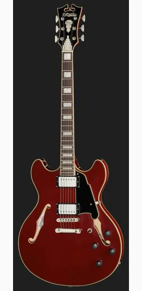DAngelico Premier DC Burnt Red, yksityiskohta 2
