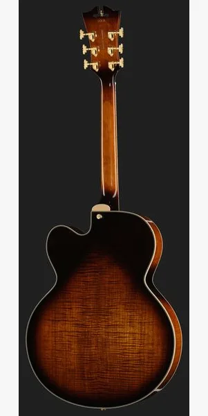 DAngelico Premier EXL1 Brown Burst, yksityiskohta 3