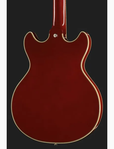 DAngelico Premier Mini DC Burnt Red, yksityiskohta 5
