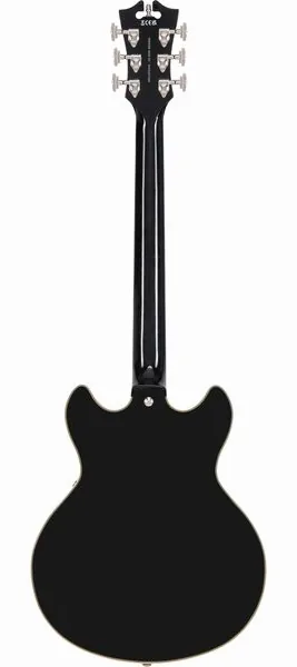 DAngelico Premier Mini DC Solid Black, yksityiskohta 2