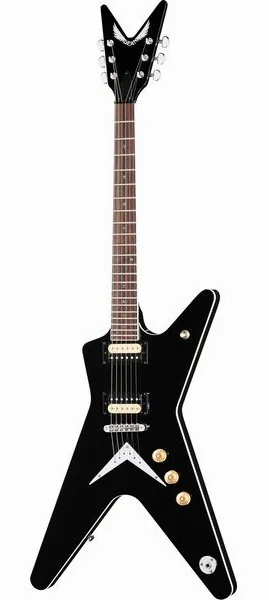 Dean Guitars ML 79 Classic Black edestä