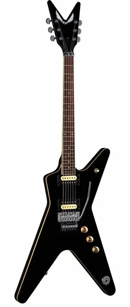 Dean Guitars ML 79 Floyd Classic Black edestä