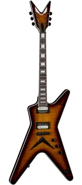 Dean Guitars ML Select Flame Top TBZ edestä