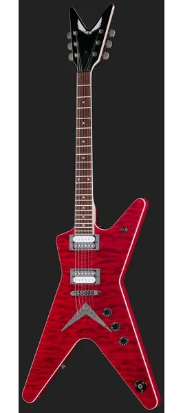 Dean Guitars MLX Quilt Maple Scary Cherry, yksityiskohta 2