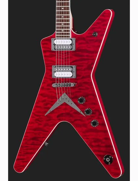 Dean Guitars MLX Quilt Maple Scary Cherry, yksityiskohta 4