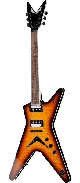 Dean Guitars MLX Quilt Maple TBZ edestä