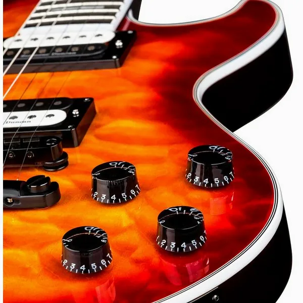 Dean Guitars Thoroughbred Select Quilt TCB, yksityiskohta 3