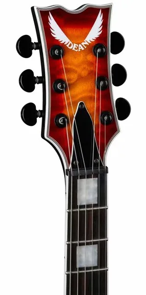 Dean Guitars Thoroughbred Select Quilt TCB, yksityiskohta 4