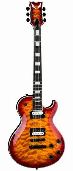 Dean Guitars Thoroughbred Select Quilt TCB edestä