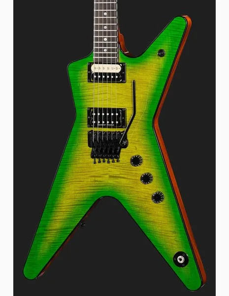 Dean Guitars USA ML Floyd Flame Top Slime, yksityiskohta 4
