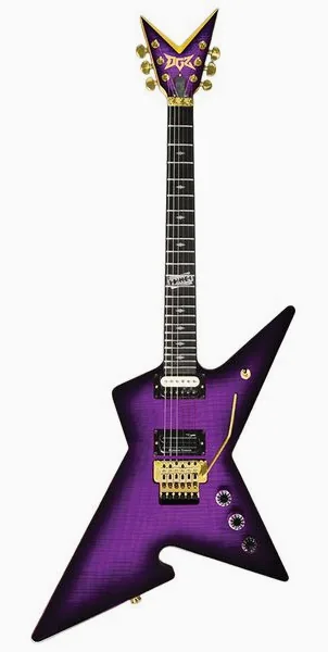 DGZ Dime Guitarz  Culprit Standard Blacktooth edestä