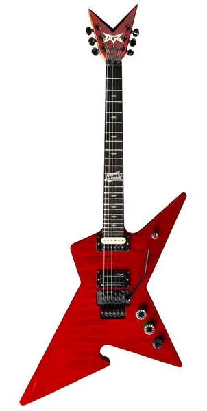 DGZ Dime Guitarz  Culprit Standard Cherry Bomb edestä