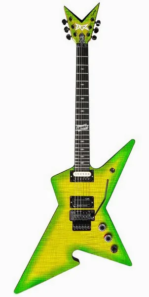 DGZ Dime Guitarz  Culprit Standard Dime Slime edestä