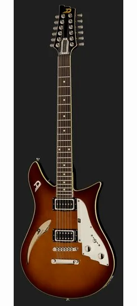 Duesenberg Double Cat 12 Vintage Burst, yksityiskohta 2
