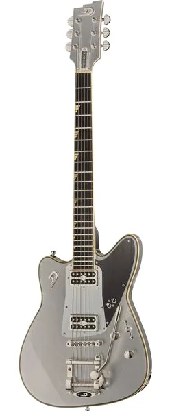 Duesenberg Falken Tremolo Silver edestä