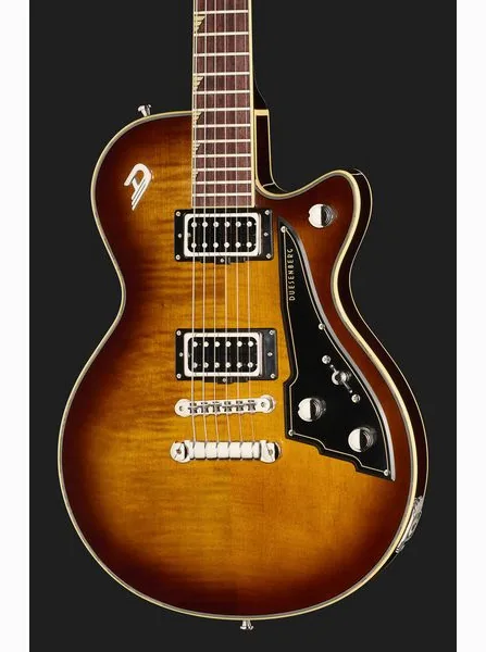 Duesenberg Fantom Series S Tobacco Burst, yksityiskohta 4