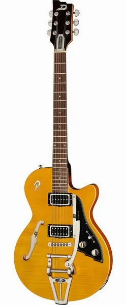 Duesenberg Starplayer CBR Trans Honey edestä