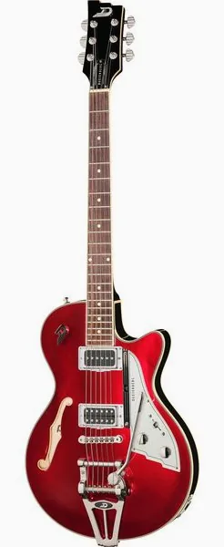 Duesenberg Starplayer TV Balboa Pearl Red edestä