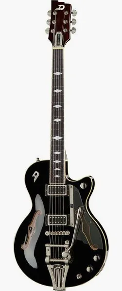 Duesenberg Starplayer TV Deluxe Black edestä