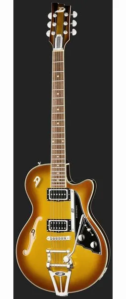 Duesenberg Starplayer TV Gold Burst, yksityiskohta 2
