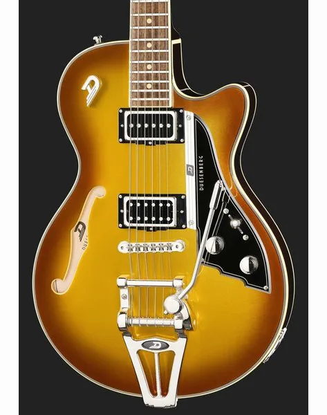 Duesenberg Starplayer TV Gold Burst, yksityiskohta 4