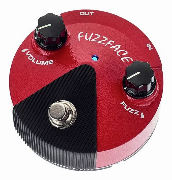 Dunlop Germanium Fuzz Face Mini Red, yksityiskohta 2