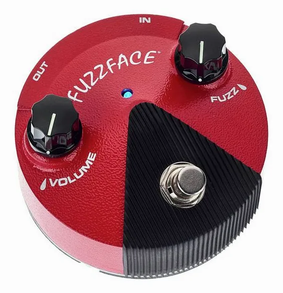 Dunlop Germanium Fuzz Face Mini Red, yksityiskohta 4