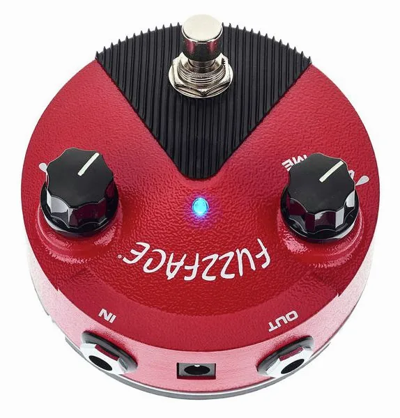 Dunlop Germanium Fuzz Face Mini Red, yksityiskohta 5