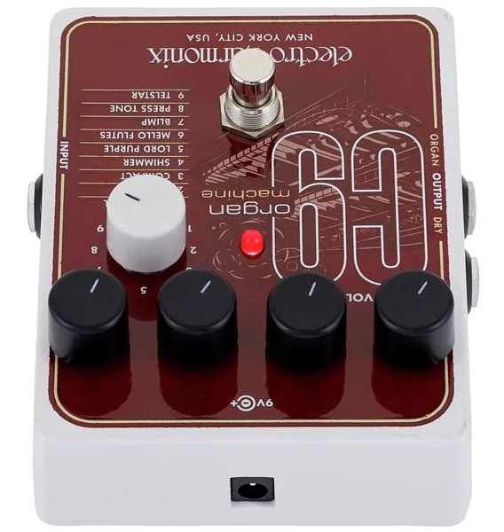 Electro Harmonix C9 Organ Machine, yksityiskohta 5