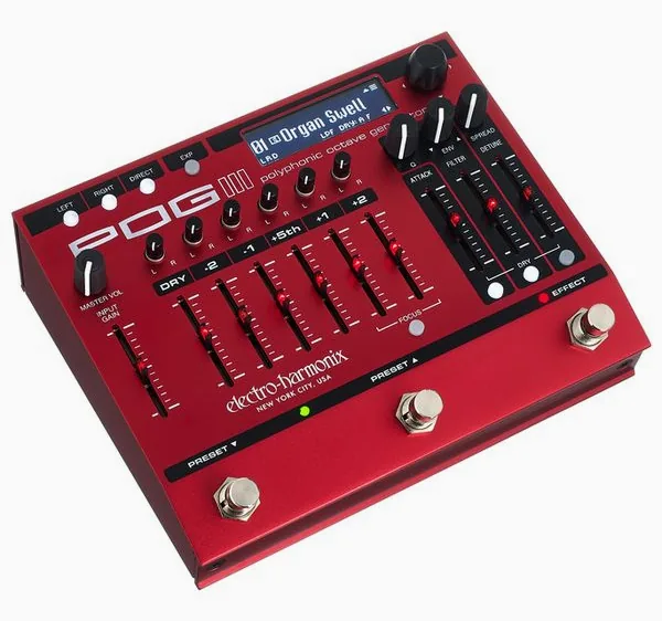 Electro Harmonix POG3 Octaver, yksityiskohta 4