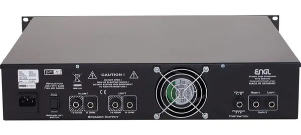 Engl E840/50 Poweramp, yksityiskohta 5